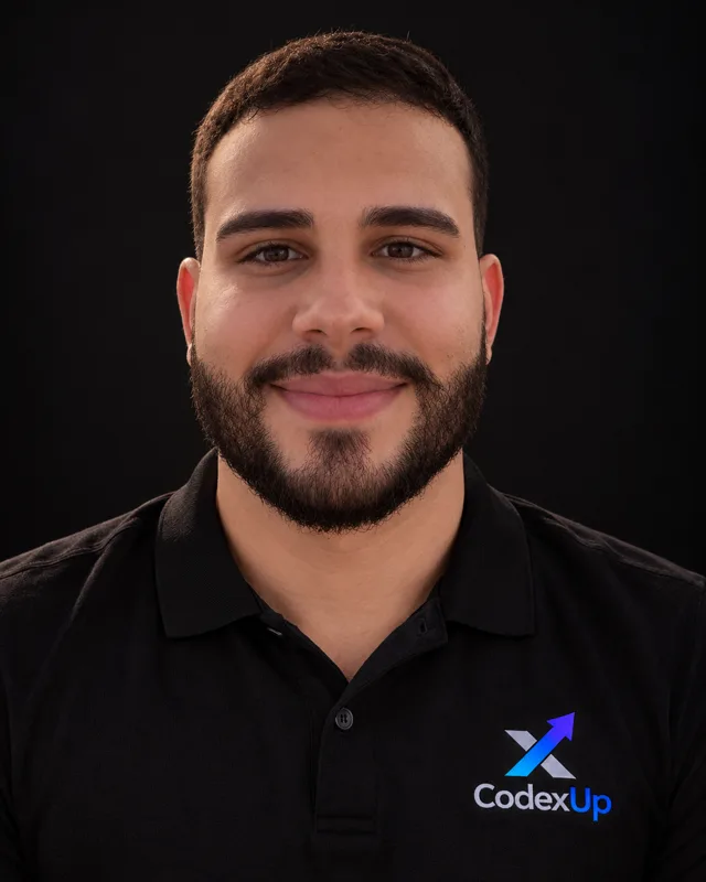Retrato de Douglas Chalegre, Dev Front-end da CodexUp