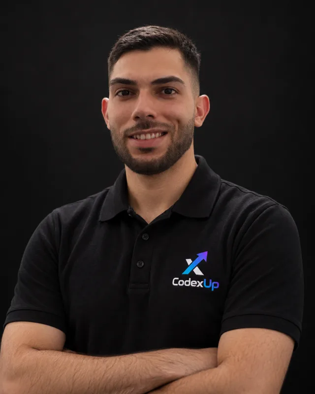 Retrato de Juan Siqueira, Copywriter da CodexUp