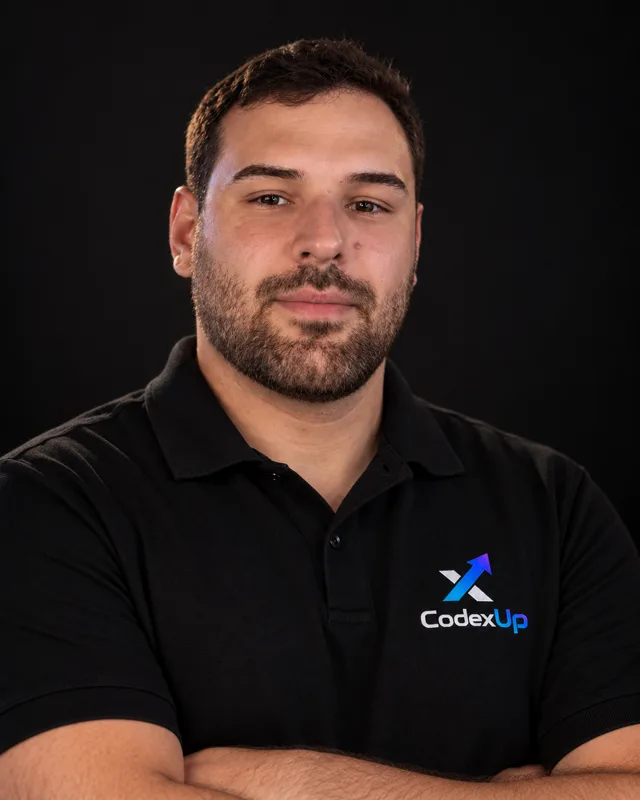 Retrato de Vinicius Basio, Especialista em SEO da CodexUp